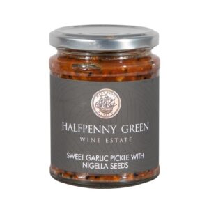 Sweet Garlic Pickle with Nigella Seeds